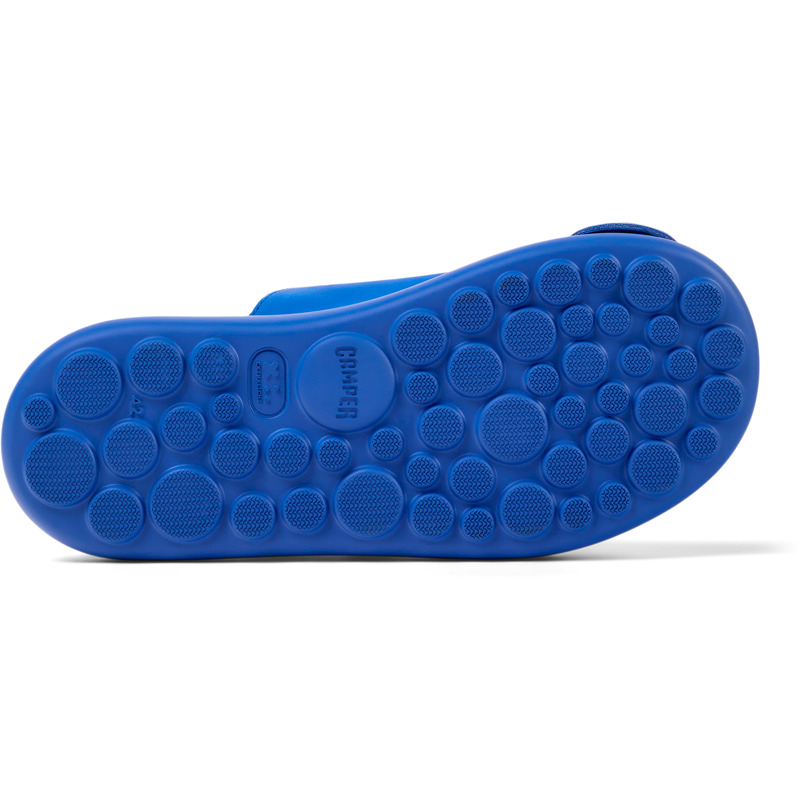 Camper Pelotas Flota - Sandals For Unisex - Blue, Size 40, Smooth Leather