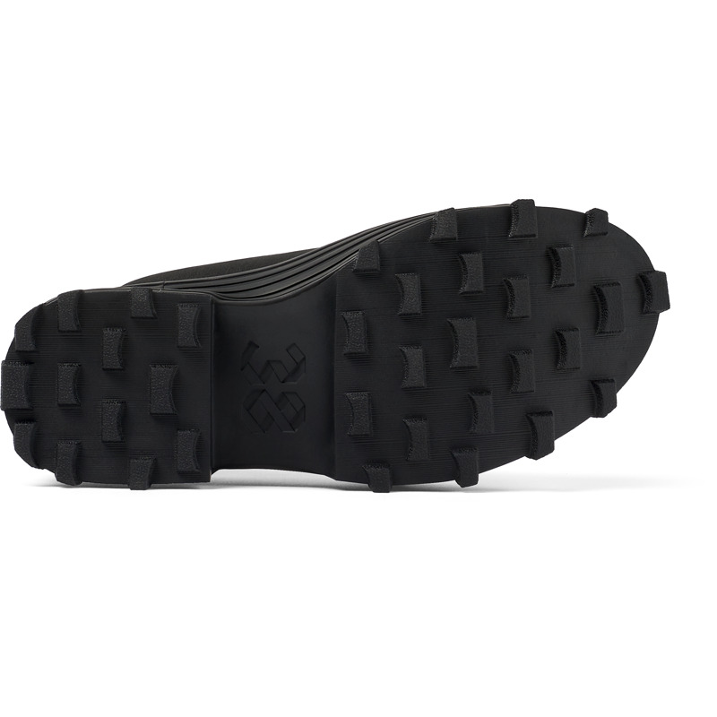 Camper Traktori - Sandals For Unisex - Black, Size 36, Cotton Fabric