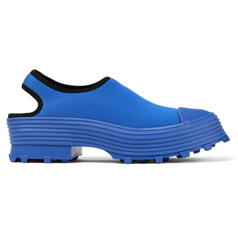 Camper Traktori - Sandals For Unisex - Blue, Size 40, Cotton Fabric