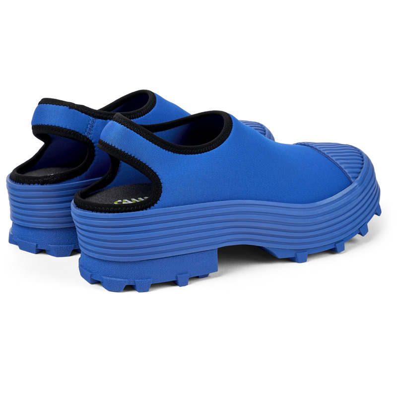 Camper Traktori - Sandals For Unisex - Blue, Size 37, Cotton Fabric