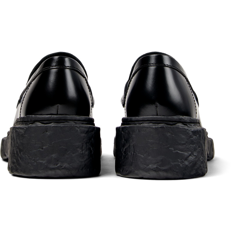 CAMPERLAB Vamonos - Unisex Loafers - Black, Size 38, Smooth Leather