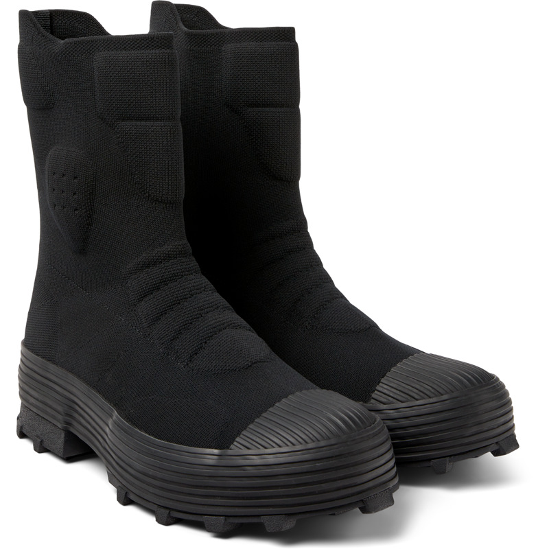 Camper Traktori - Formal Shoes For Unisex - Black, Size 46, Cotton Fabric