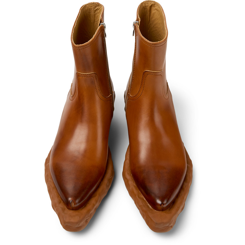 CAMPERLAB Venga - Unisex Elegante Schuhe - Braun, Größe 42, Glattleder