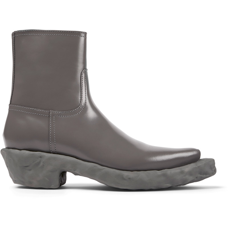 CAMPERLAB Venga - Unisex Elegante Schuhe - Grau, Größe 38, Glattleder