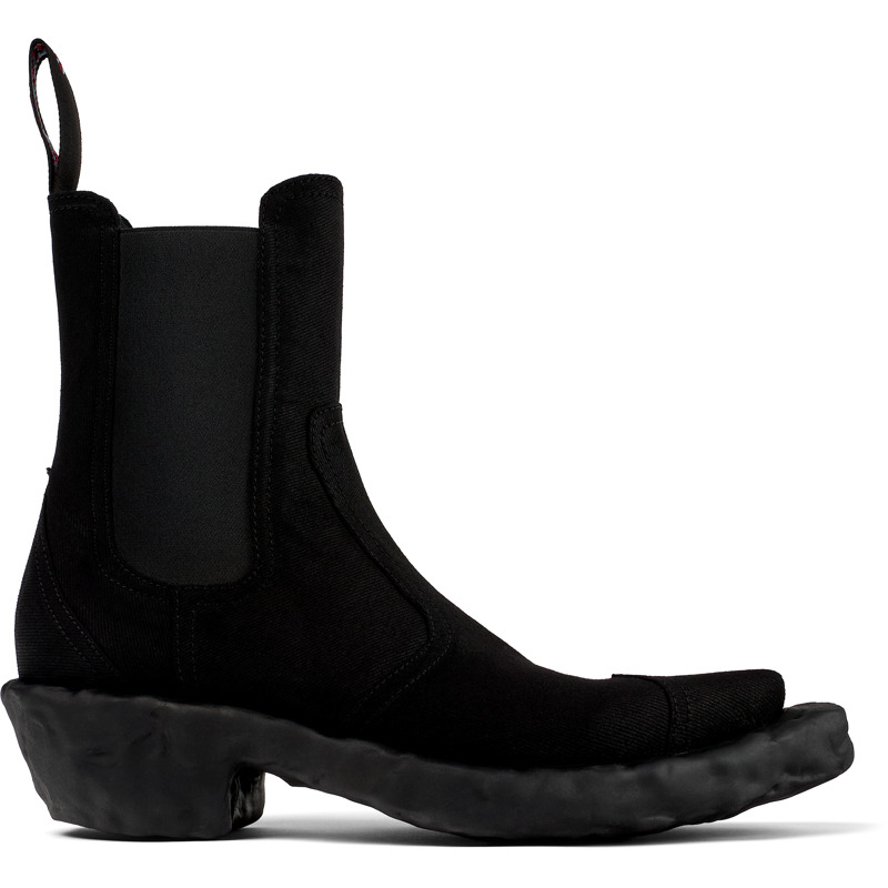 Camper Venga - Ankle Boots For Unisex - Black, Size 43, Cotton Fabric