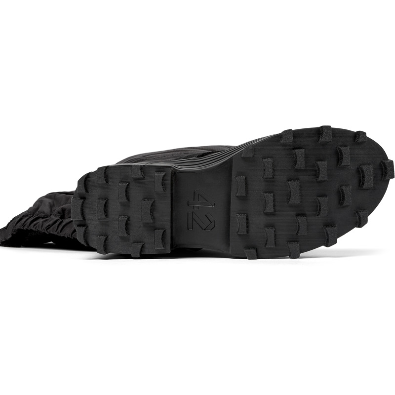 Camper Traktori - Boots For Unisex - Black, Size 42, Cotton Fabric