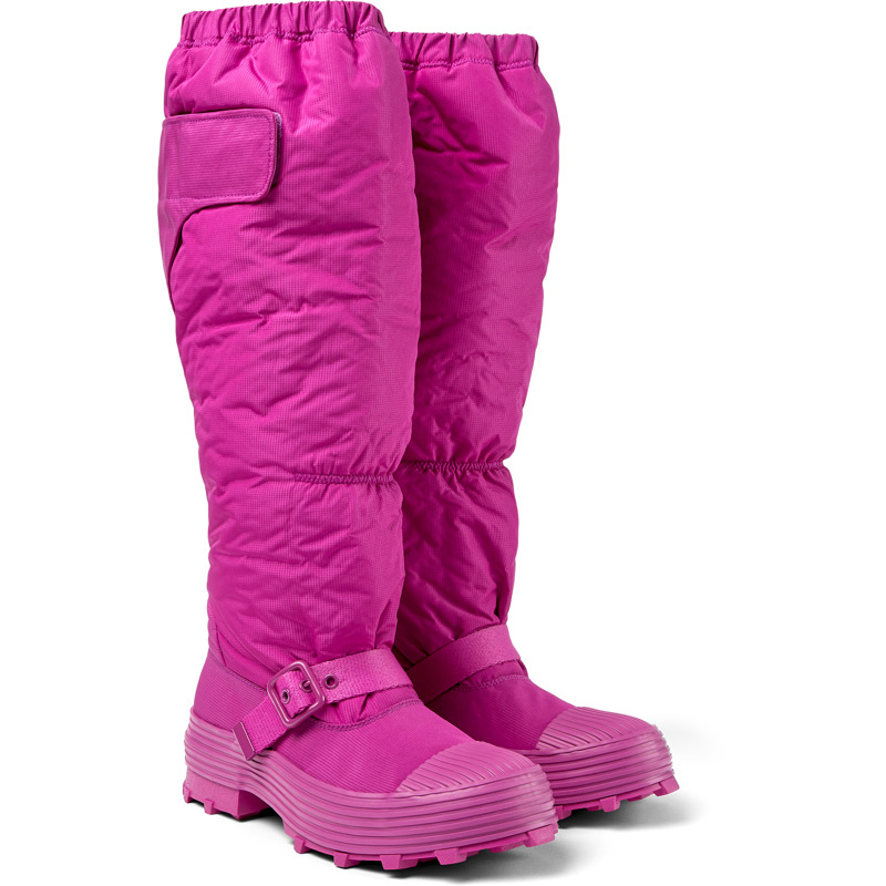 Camper Traktori - Boots For Unisex - Purple, Size 41, Cotton Fabric