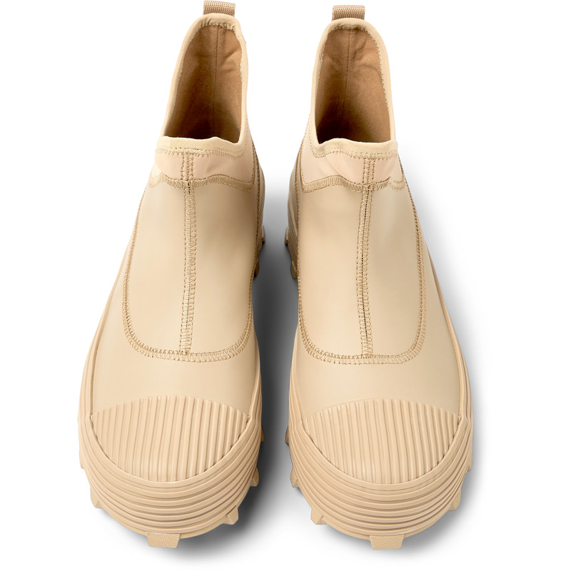 Camper Traktori - Formal Shoes For Unisex - Beige, Size 37, Cotton Fabric