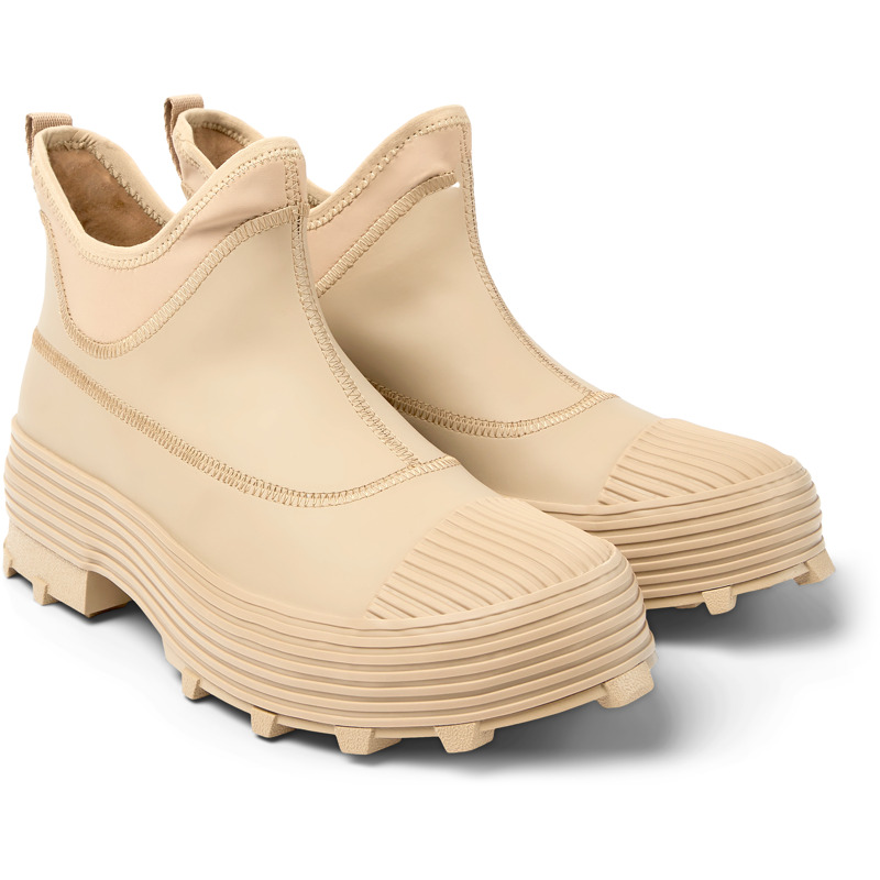 Camper Traktori - Formal Shoes For Unisex - Beige, Size 46, Cotton Fabric