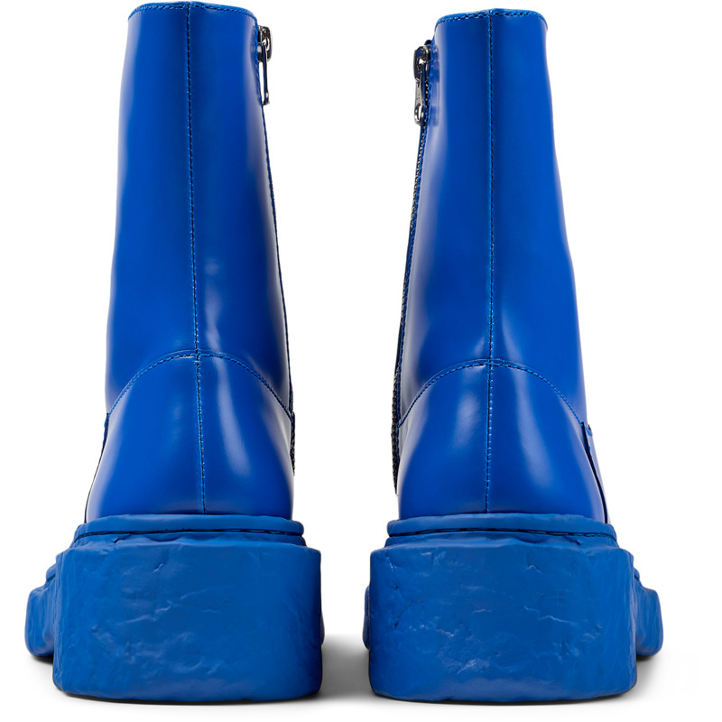 CAMPERLAB Vamonos - Unisex Ankle Boots - Blue, Size 43, Smooth Leather
