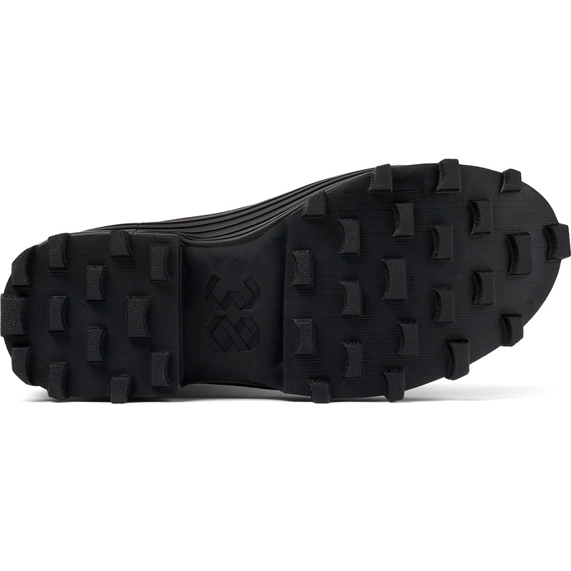 CAMPERLAB Traktori - Unisex Ankle Boots - Black, Size 36, Cotton Fabric