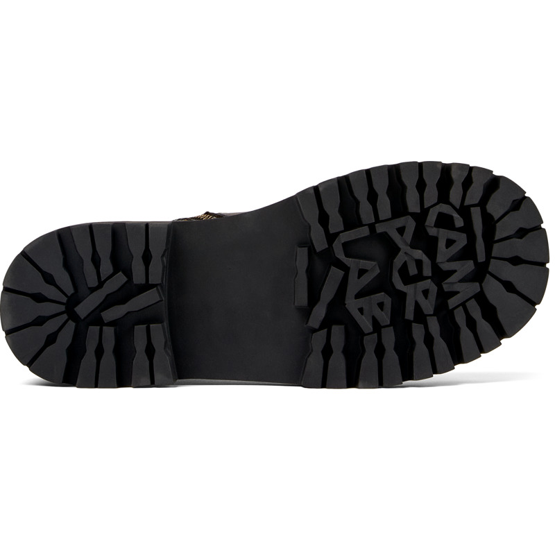 CAMPERLAB Eki - Botins Para  Unisex - Preto,Marrom, Tamanho 46, Pele Lisa