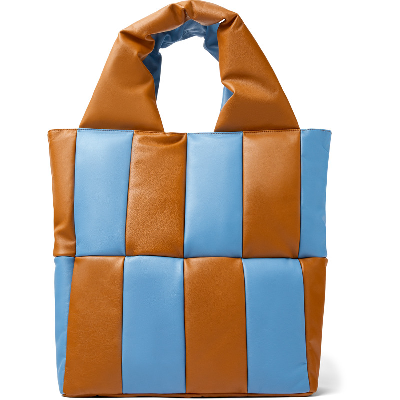 CAMPERLAB Buenasnoches - Unisex Taschen & Brieftaschen - Braun ,Blau, Größe , Glattleder