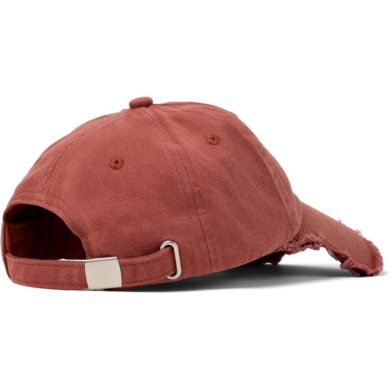 CAMPERLAB Cap - Unisex Abbigliamento - Rosso, Taglia , Tessuto In Cotone