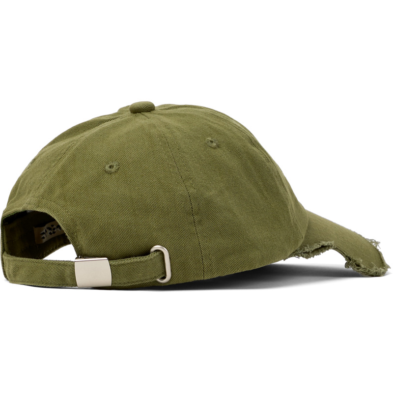 Camper Cap - Apparel For Unisex - Green, Size , Cotton Fabric