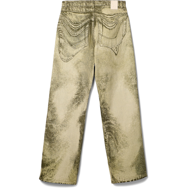 CAMPERLAB Jeans - Unisex Kleidung - Schwarz,Grün, Größe 28, Textile