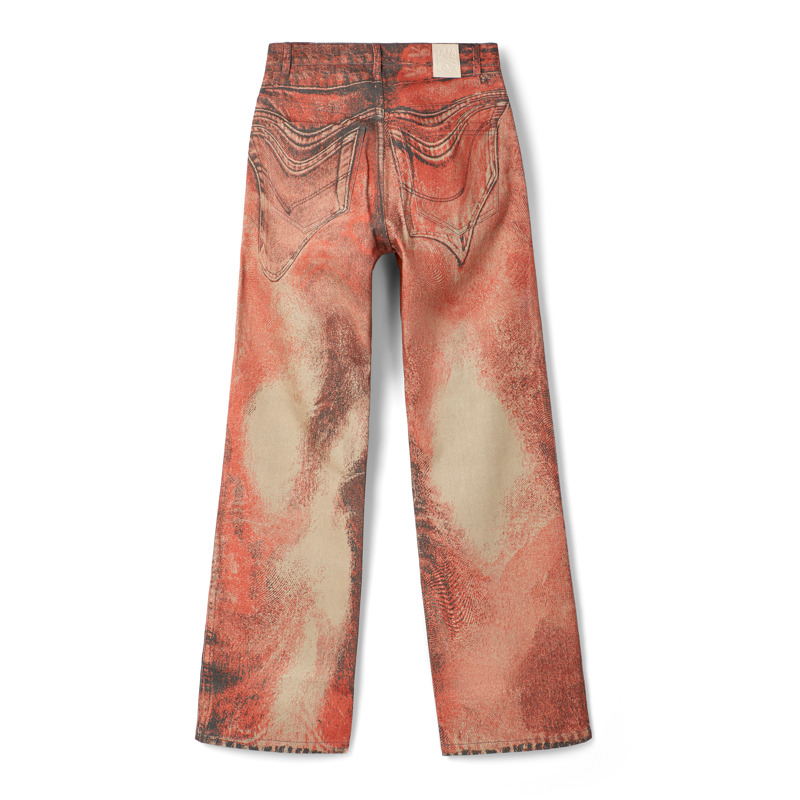 CAMPERLAB Denim Jeans - Unisex Kleidung - Orange, Größe 28, Textile