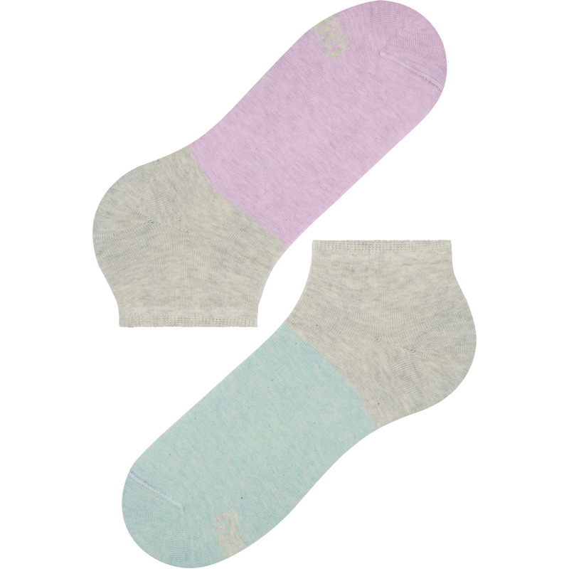 CAMPER Sox - Unisex Socken - Grau, Größe L,