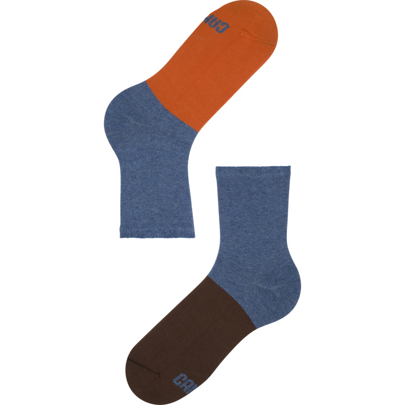 CAMPER Sox - Unisex Socken - Blau, Größe S,