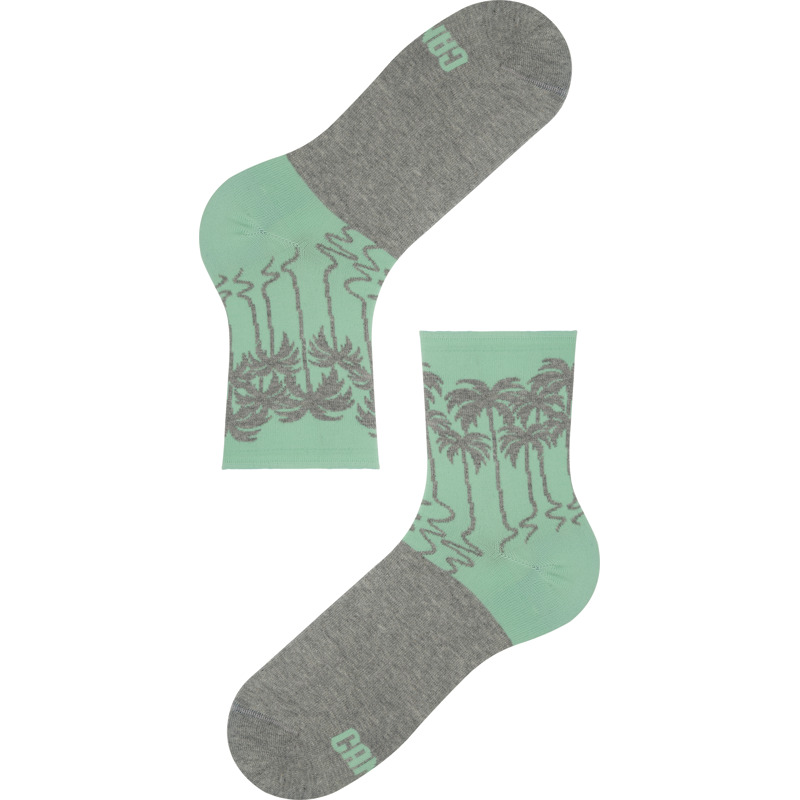 CAMPER Palmtree - Unisex Socks - Multicolor, Size S,