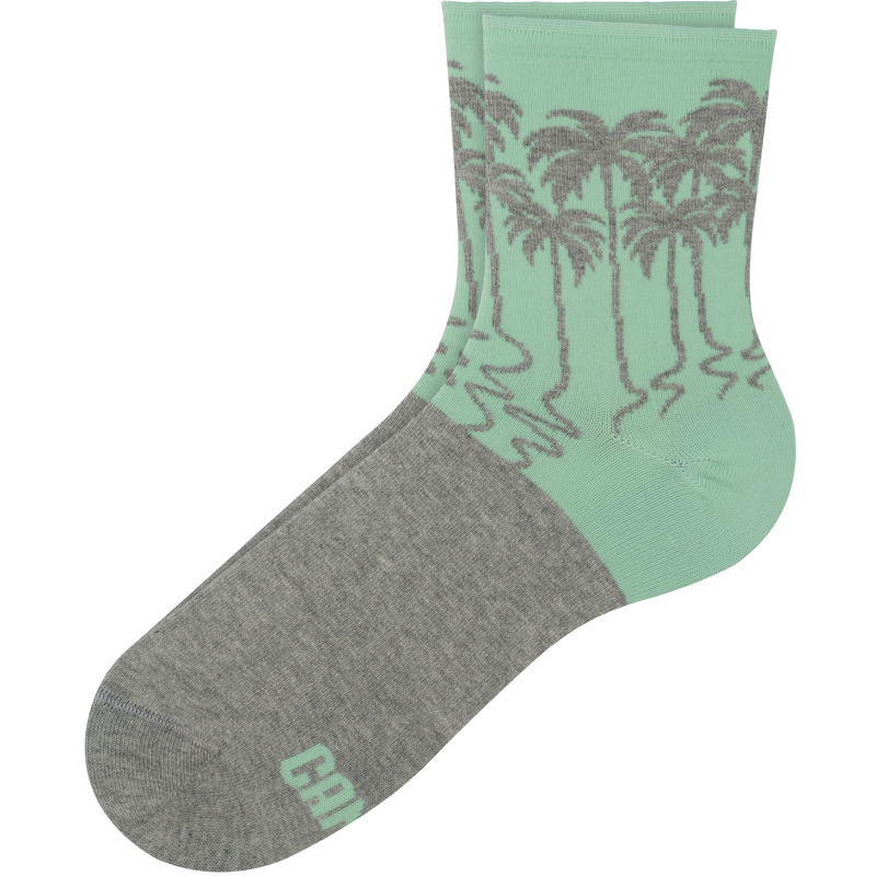 CAMPER Palmtree - Unisex Chaussettes - Multicolor, Taille S,