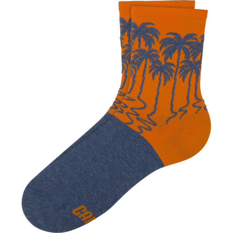 CAMPER Palmtree - Unisex Chaussettes - Multicolor, Taille S,