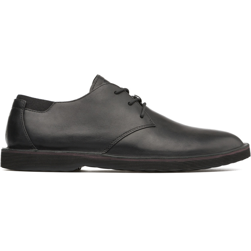 CAMPER Morrys - Zapatos de vestir para Hombre - Negro, talla 39, Piel Lisa