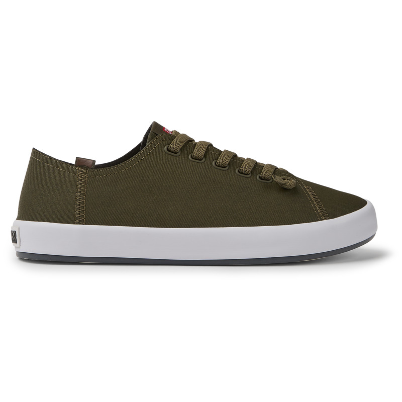 CAMPER Andratx - Sneakers For Men - Green, Size 42, Cotton Fabric