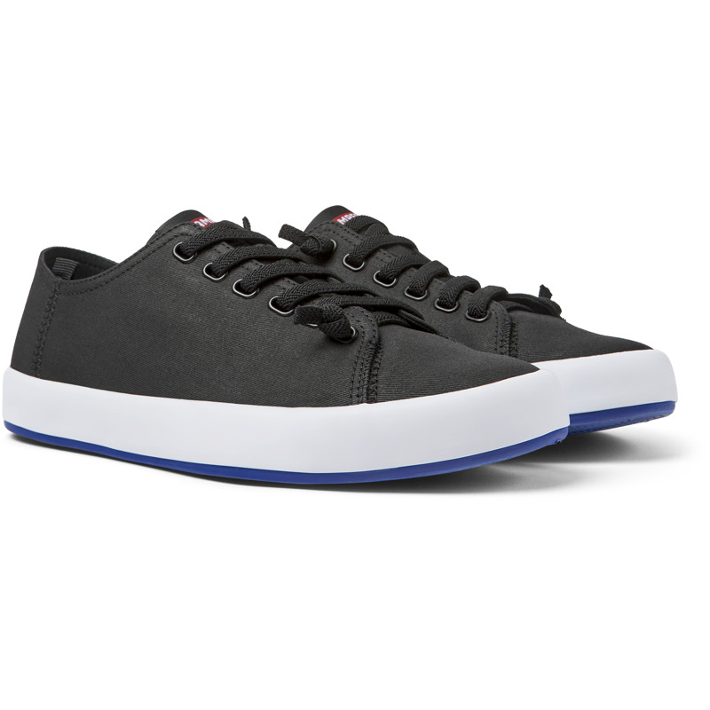 CAMPER Andratx - Sneakers For Men - Black, Size 42, Cotton Fabric