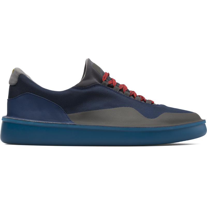 Camper Gorka, Sneaker Uomo, Blu/Nero/Grigio, Misura 39 (EU), K100164-008