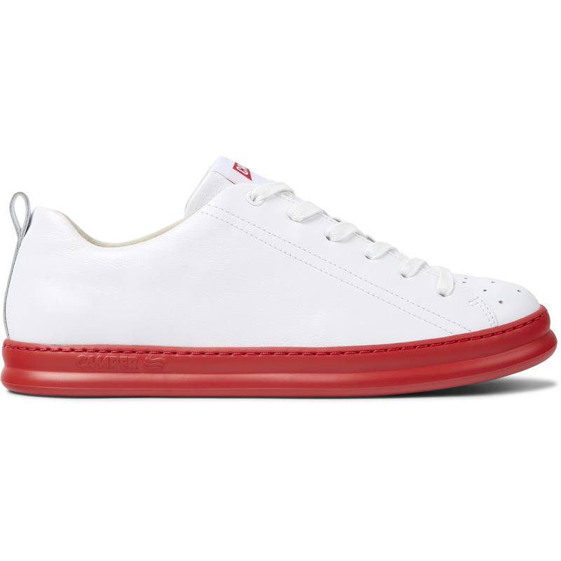 Camper Runner - Sneakers For Men - White, Size 40, Smooth Leather