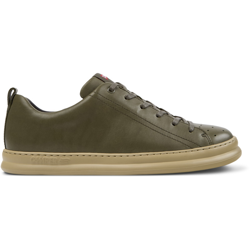 CAMPER Runner - Zapatillas para Hombre - Verde, talla 41, Piel Lisa