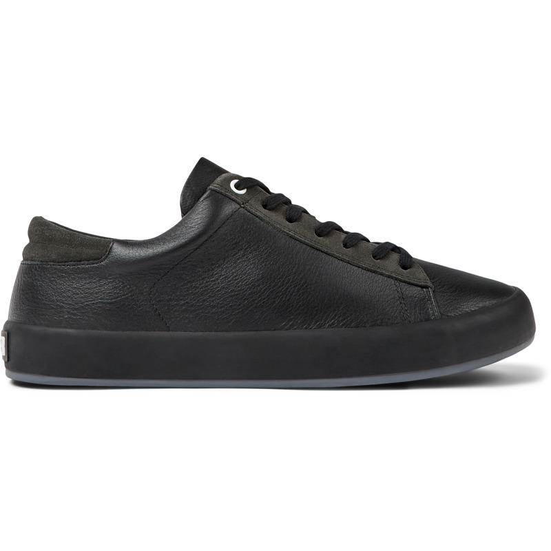 CAMPER Andratx - Zapatillas para Hombre - Negro, talla 39, Piel Lisa/Piel Vuelta