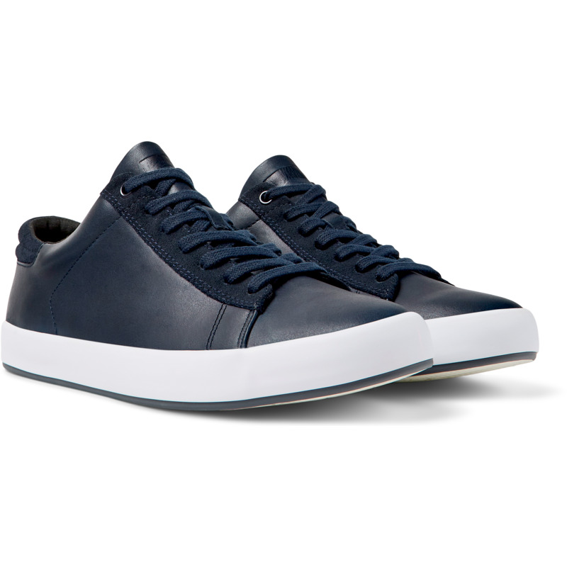 CAMPER Andratx - Sneakers For Men - Blue, Size 44, Smooth Leather