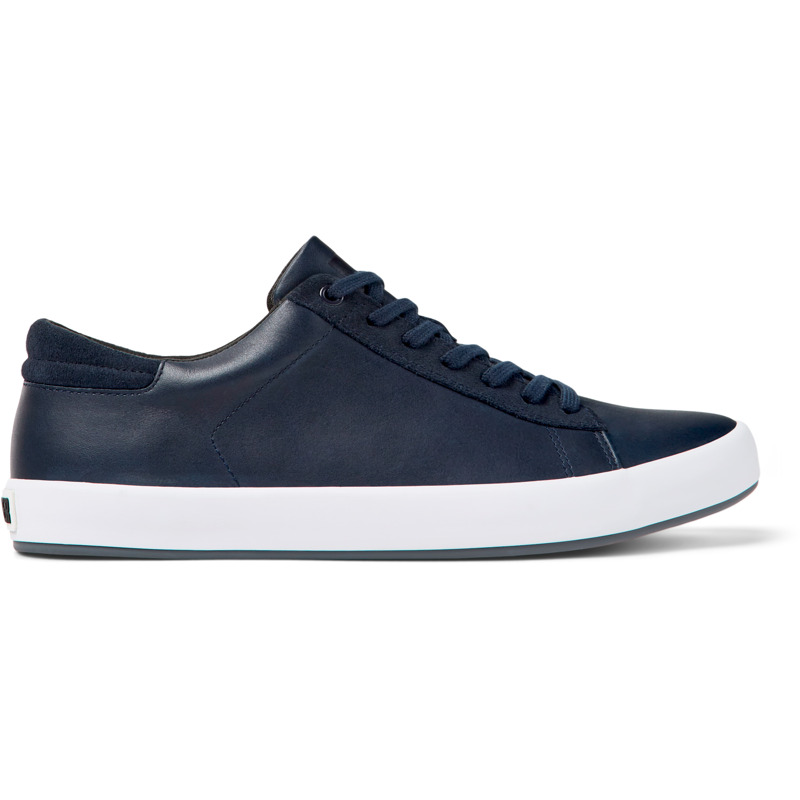 CAMPER Andratx - Baskets Pour Homme - Bleu, Taille 42, Cuir Lisse