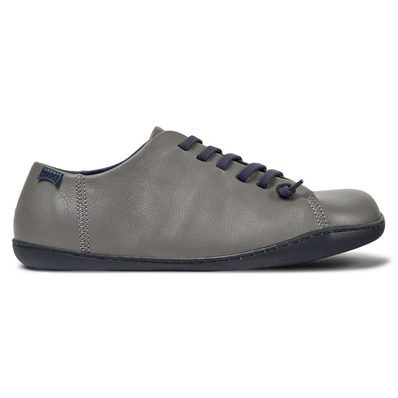 CAMPER Peu - Casual para Hombre - Gris, talla 39, Piel Lisa