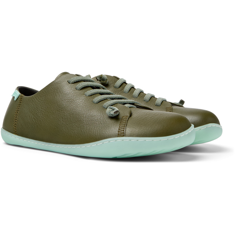 Camper Peu - Casual For Men - Green, Size 40, Smooth Leather