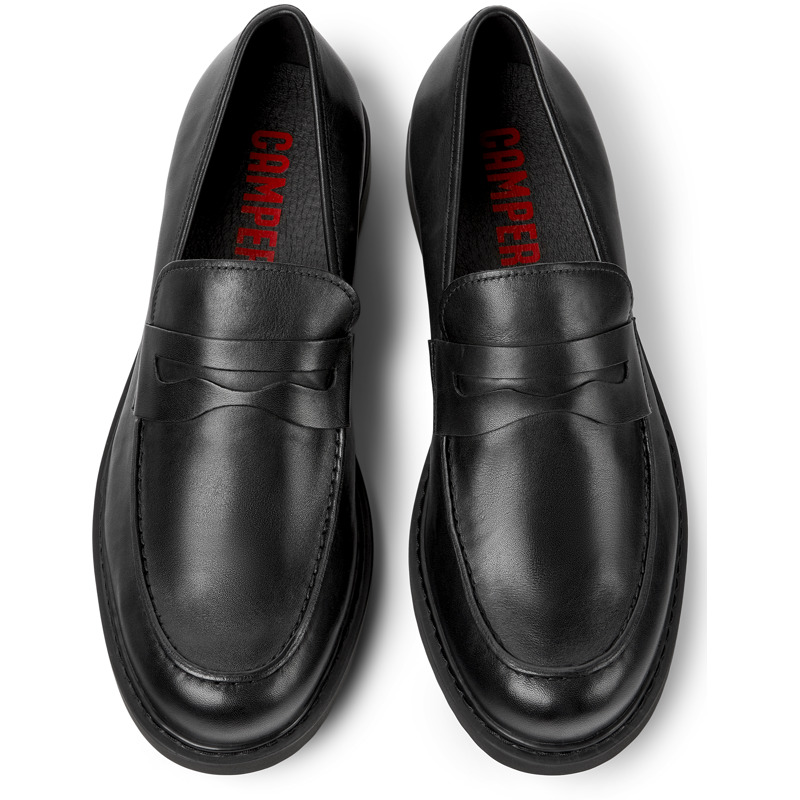 CAMPER Neuman - Formal Shoes For Men - Black, Size 40, Smooth Leather