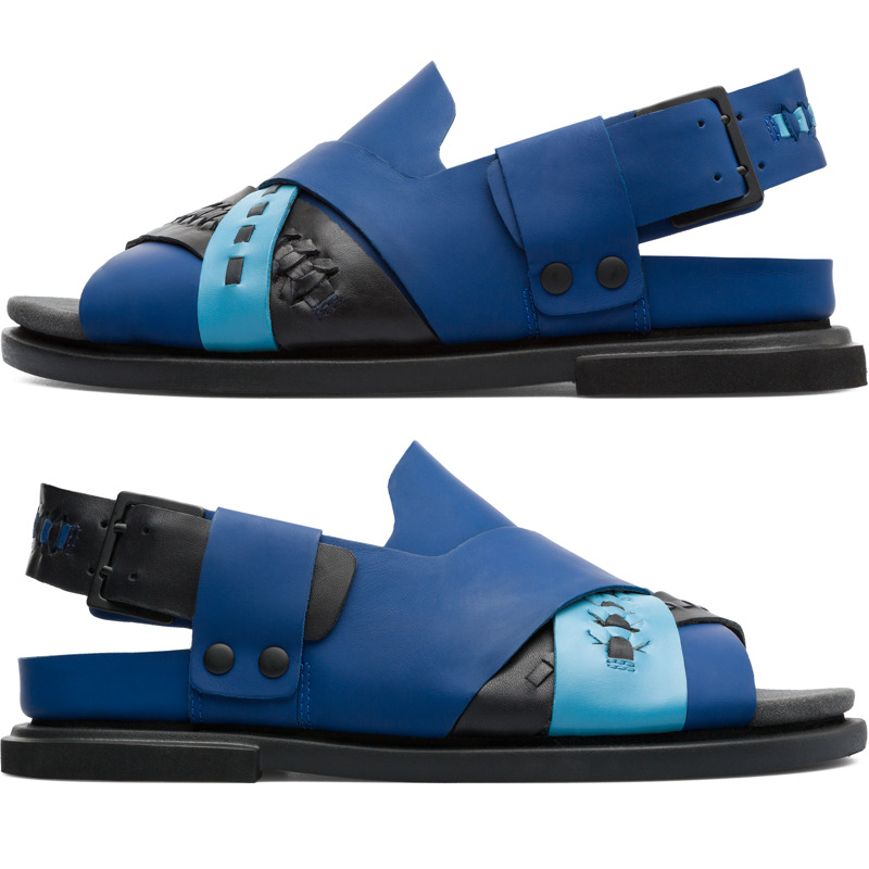 Camper Twins, Sandali Uomo, Blu, Misura 41 (EU), K100331-001