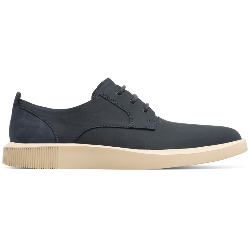 CAMPER Bill - Zapatos de vestir para Hombre - Gris, talla 39, Piel Lisa/Piel Vuelta