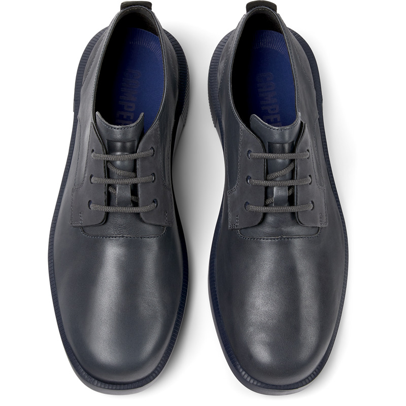 CAMPER Bill - Lässige Schuhe Für Herren - Grau, Größe 42, Glattleder