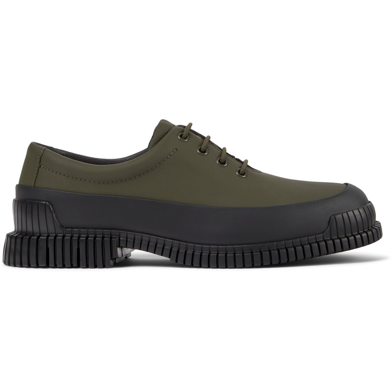 CAMPER Pix - Formal Shoes For Men - Green,Black, Size 44, Smooth Leather