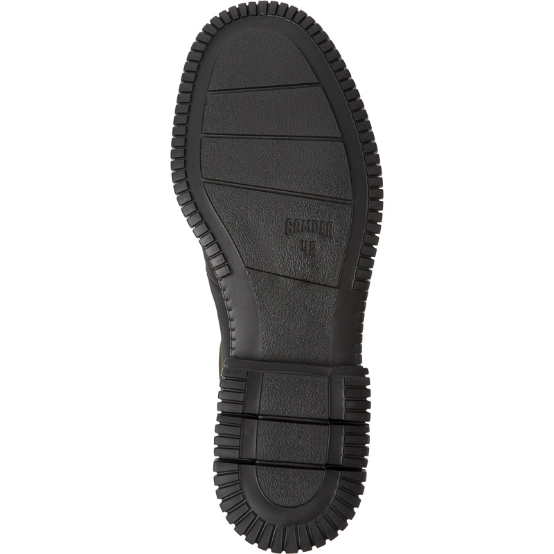 CAMPER Pix - Formal Shoes For Men - Green,Black, Size 42, Smooth Leather