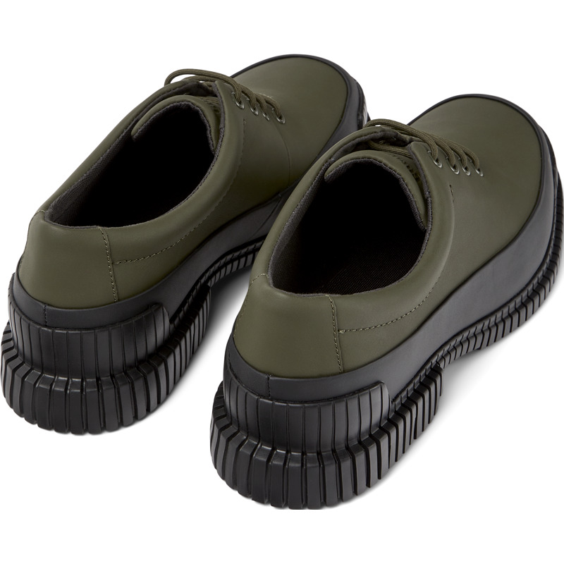 CAMPER Pix - Formal Shoes For Men - Green,Black, Size 41, Smooth Leather