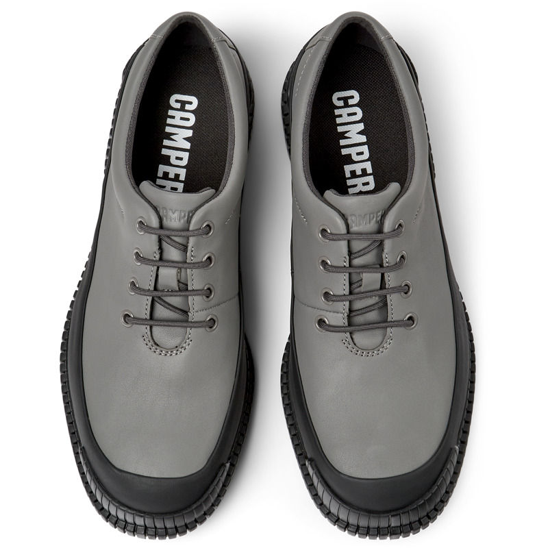 CAMPER Pix - Formal Shoes For Men - Grey,Black, Size 44, Smooth Leather