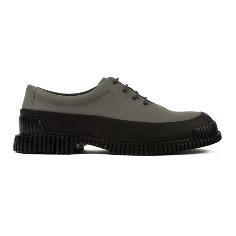 CAMPER Pix - Formal Shoes For Men - Grey,Black, Size 45, Smooth Leather