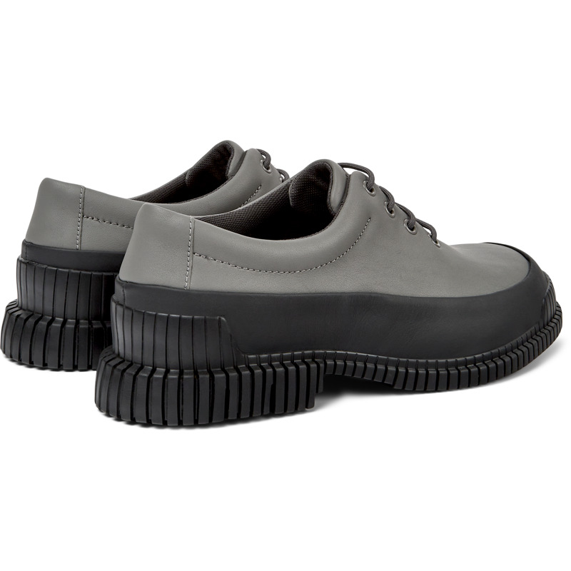 CAMPER Pix - Formal Shoes For Men - Grey,Black, Size 45, Smooth Leather