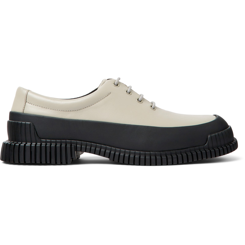 CAMPER Pix - Formal Shoes For Men - Grey,Black, Size 46, Smooth Leather