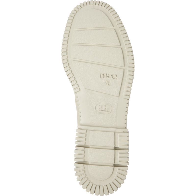 CAMPER Pix - Loafers For Men - Black,Grey, Size 42, Smooth Leather