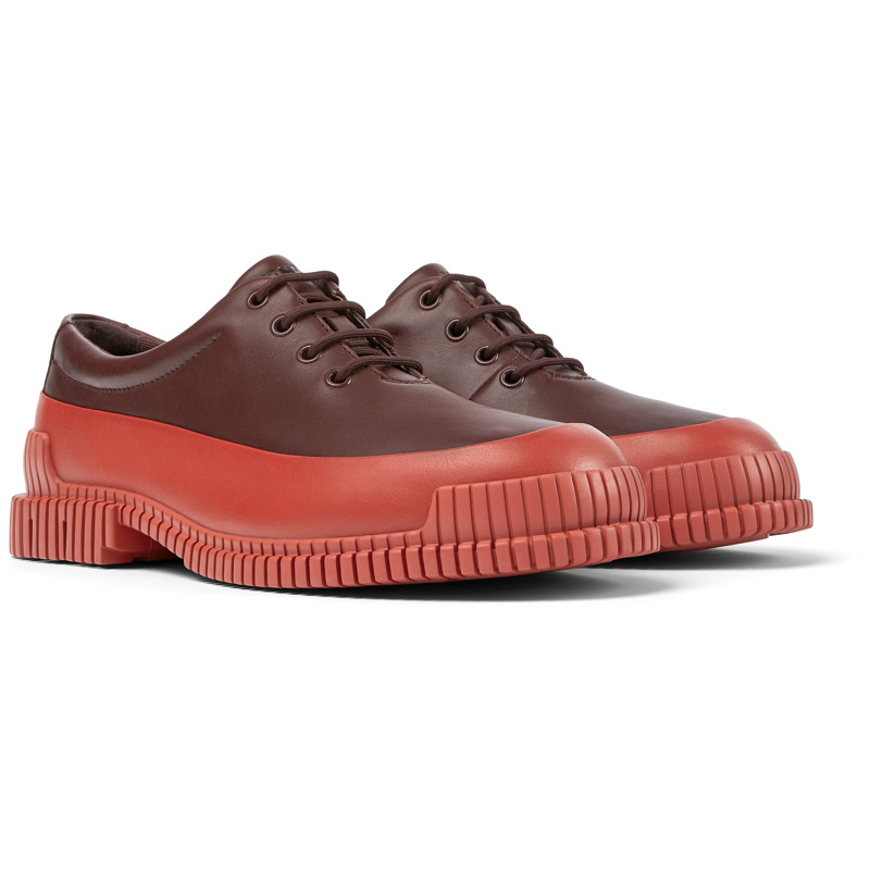 Camper - Lace-Up For - Burgundy, Red, Size 46,